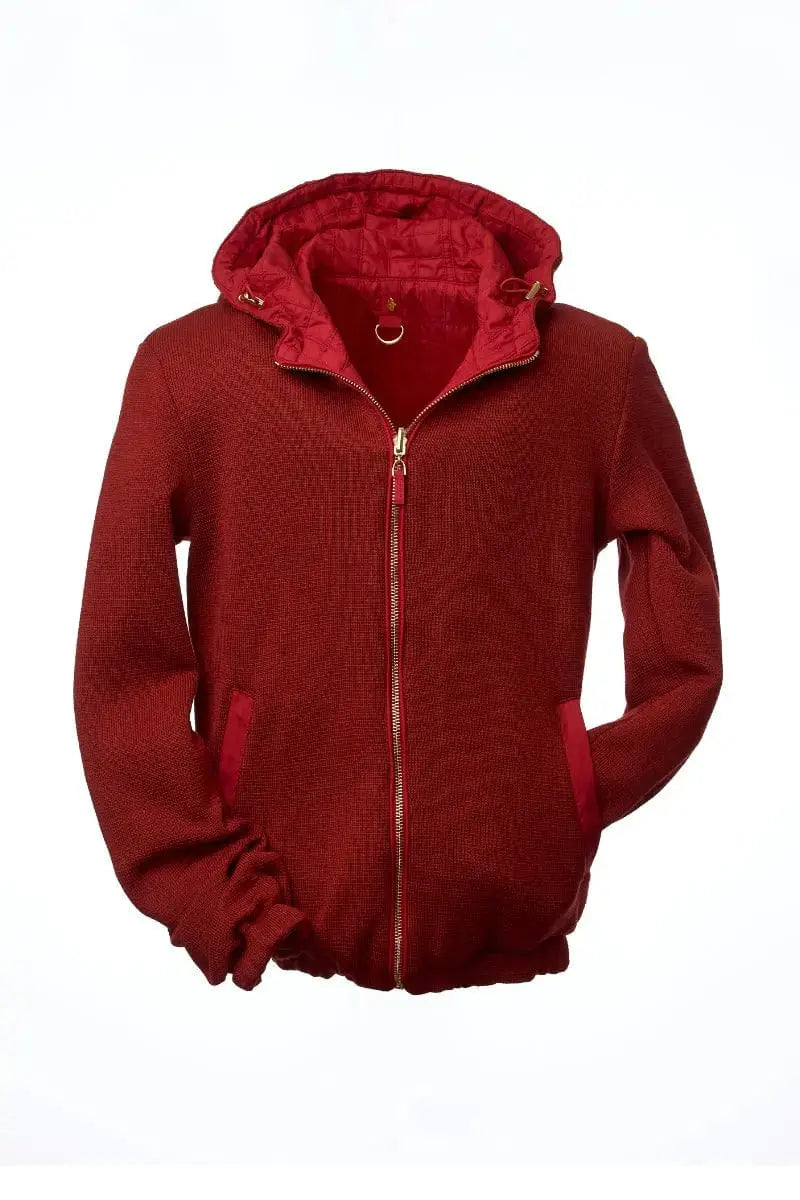 Jacket Suri & Silk, Red by Qiviuk Boutique
