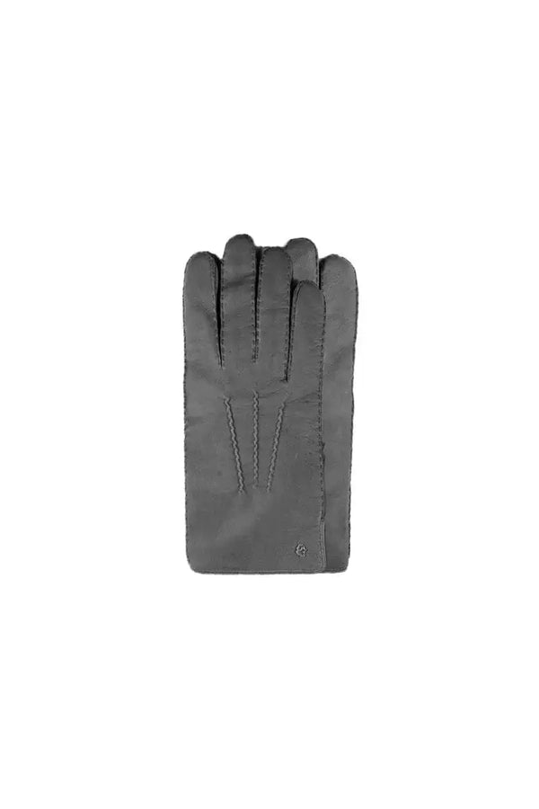 Muskox leather men's Qiviuk gloves in black by Qiviuk Boutique