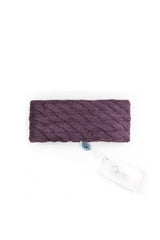  Cable headband Qiviuk n purple by Qiviuk Boutique