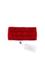 Qiviuk Simple Cable headband in red 3009 by Qiviuk Boutique