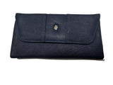 Muskox leather Carmin ladies wallet in black by Qiviuk Boutique
