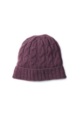 Purple Cable Qiviuk Hat  toque by Qiviuk Boutique